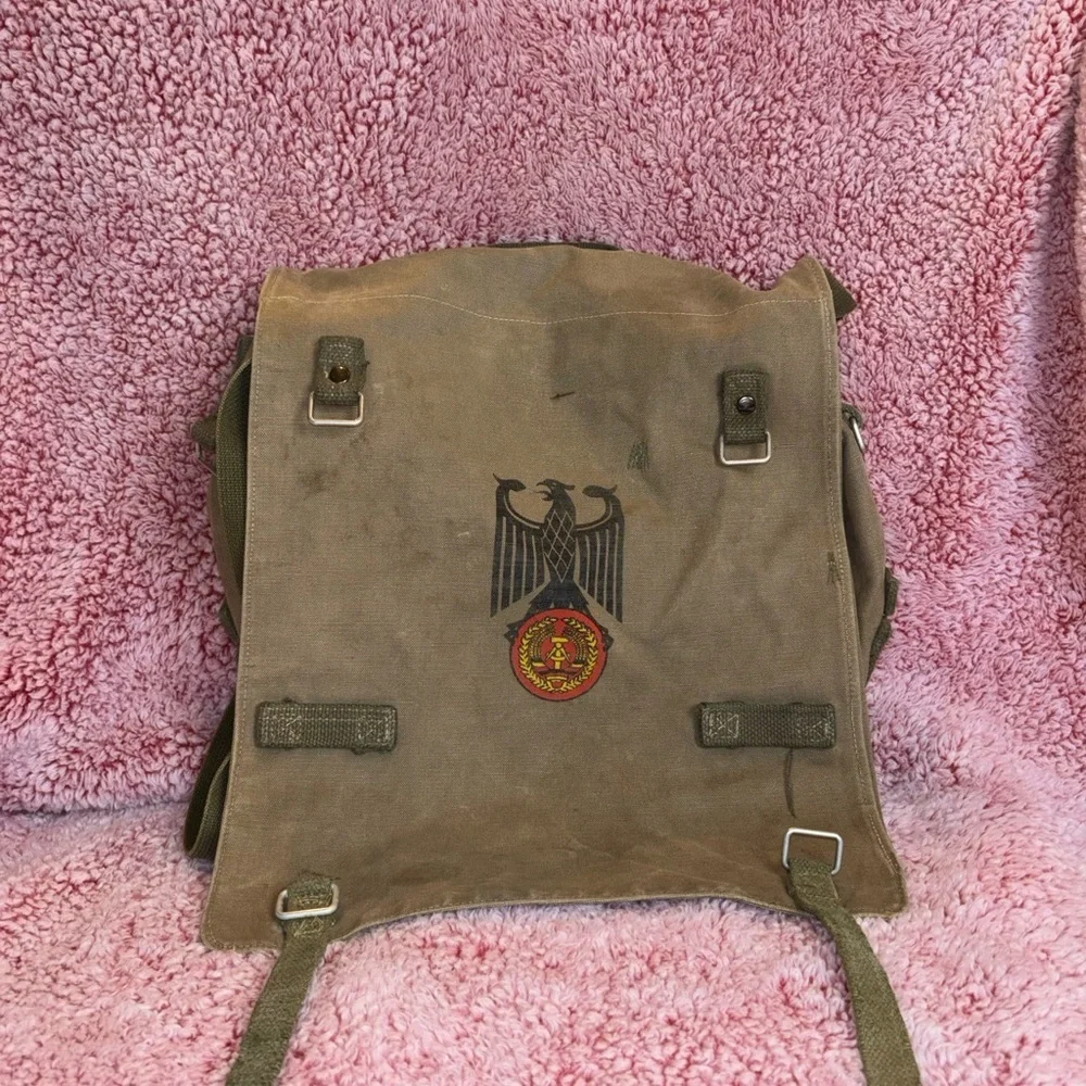 1960s West German Issue Heavy-Duty Canvas Shoulder/Hand Carry​​